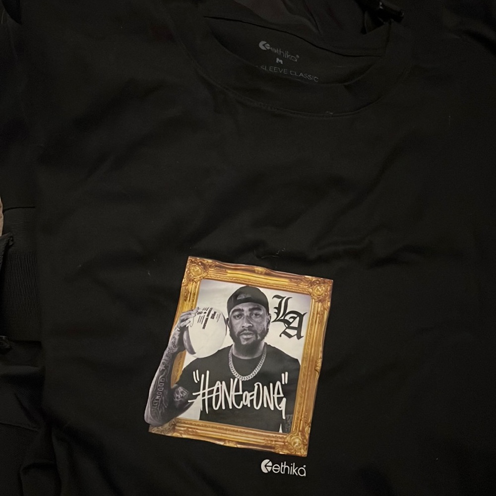 Black one of one ethika shirt